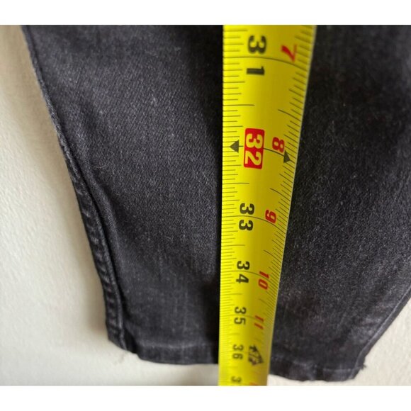 SPANX Womens High Rise Pull On Tummy Control Denim Skinny Pants Black Size L - Picture 7 of 8